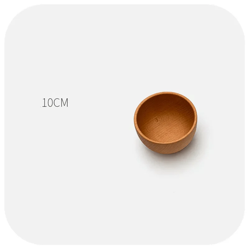 Beech Wood Salad Bowl - Image 6