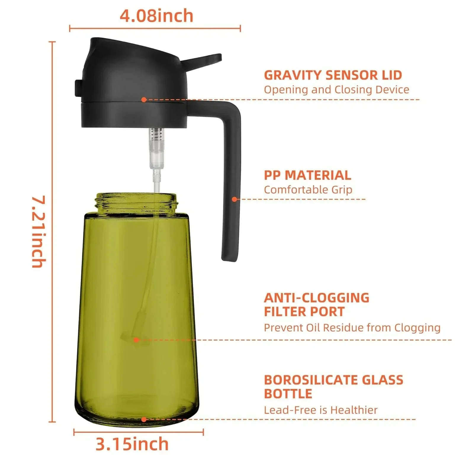 Mist & Pour Oil Bottle - Image 3