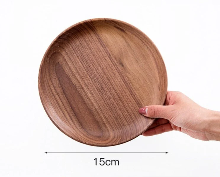 Walnut Wood Plates - Image 5