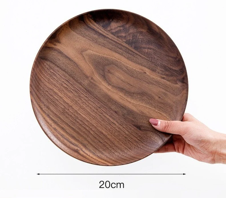 Walnut Wood Plates - Image 6